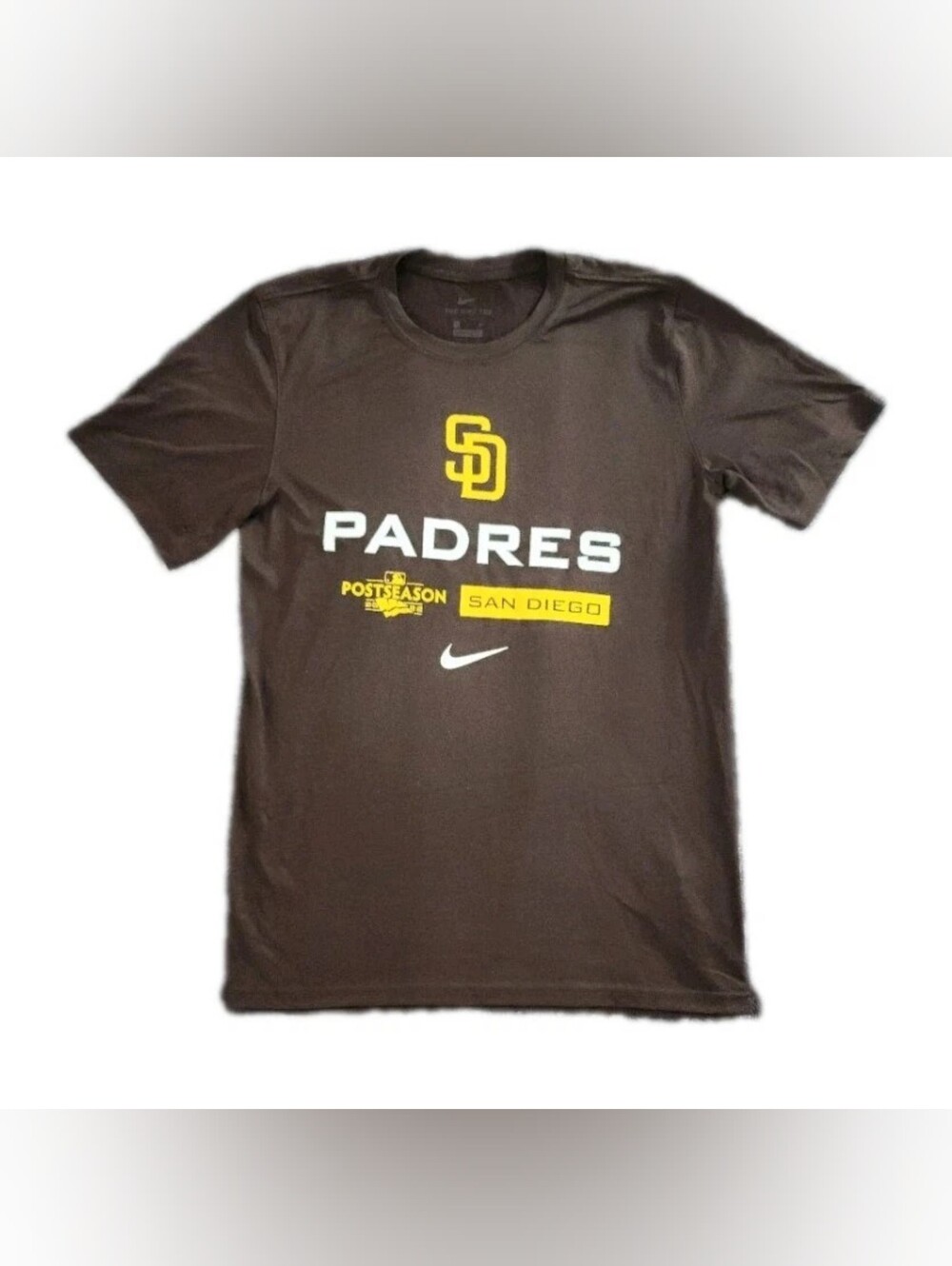 MLB Nike San Diego Padres 2022 Postseason Dri Fit T Shirt Size Small